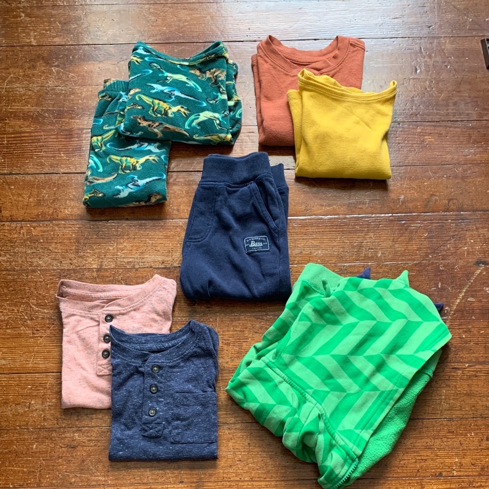 Bundle of Kids Play Clothes-2T
